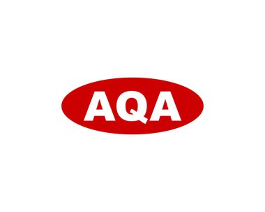AQA logo tasarım vektör şablonu. AQA