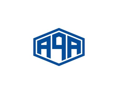 AQA logo tasarım vektör şablonu. AQA