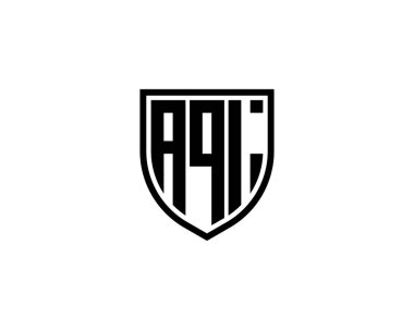 AQI logo tasarım vektör şablonu. El Kaide