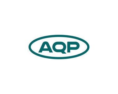 AQP logo tasarım vektör şablonu. AQP