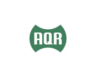 AQR logo tasarım vektör şablonu. AQR