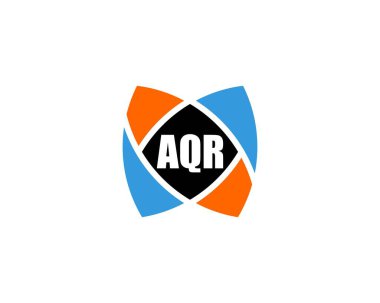 AQR logo tasarım vektör şablonu. AQR