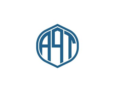 AQT logo tasarım vektör şablonu. AQT