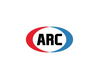 ARC logo tasarım vektör şablonu. ARC