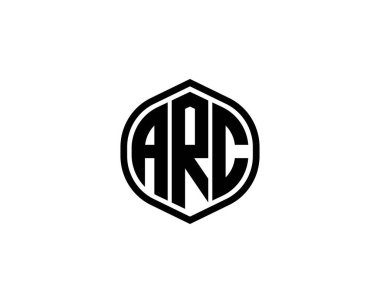 ARC logo tasarım vektör şablonu. ARC