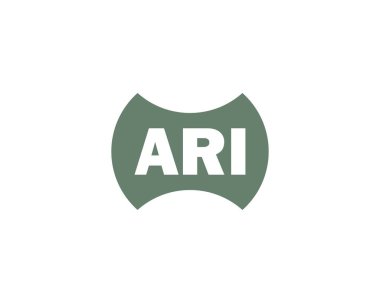 ARI logo tasarım vektör şablonu. ARI