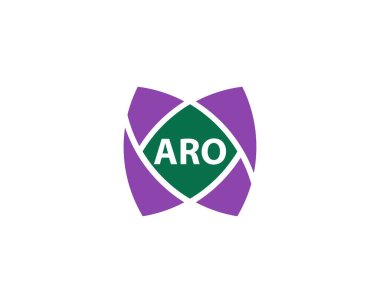 ARO logo tasarım vektör şablonu. ARO
