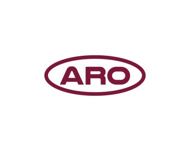 ARO logo tasarım vektör şablonu. ARO