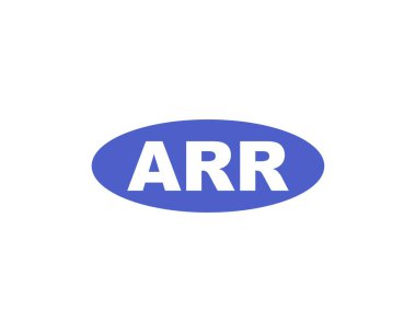 ARR logo tasarım vektör şablonu. ARR