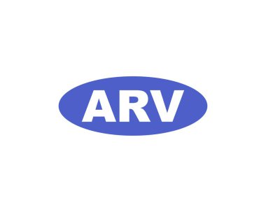 ARV logo tasarım vektör şablonu. ARV
