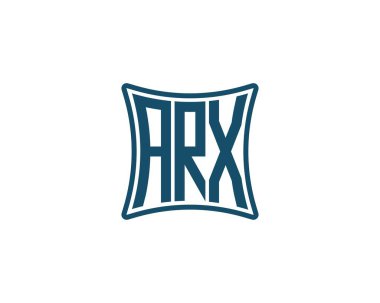 ARX logo tasarım vektör şablonu. ARX