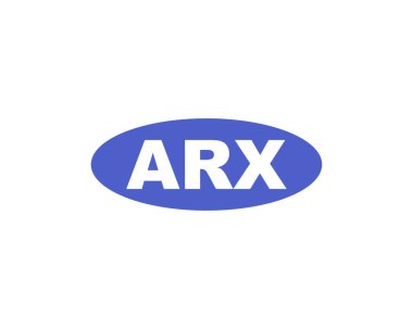 ARX logo tasarım vektör şablonu. ARX
