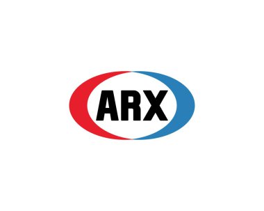 ARX logo tasarım vektör şablonu. ARX
