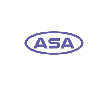 ASA logo tasarım vektör şablonu. ASA