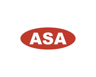 ASA logo tasarım vektör şablonu. ASA