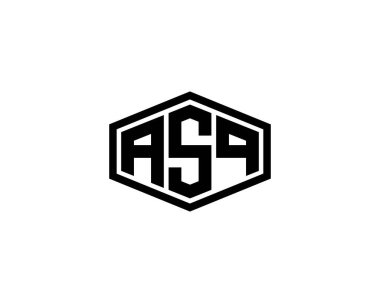 ASQ logo tasarım vektör şablonu. ASQ