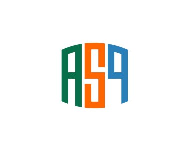 ASQ logo tasarım vektör şablonu. ASQ