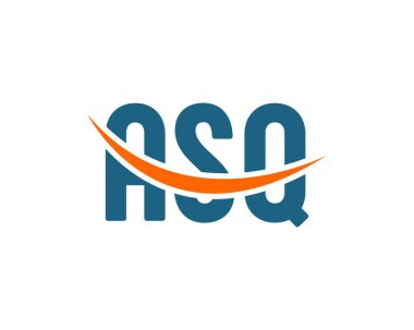 ASQ logo tasarım vektör şablonu. ASQ