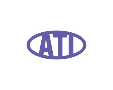 ATI logo tasarım vektör şablonu. ATI