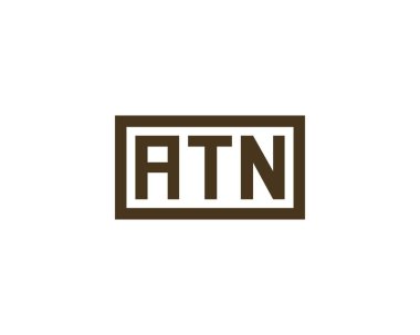 ATN logo tasarım vektör şablonu. ATN