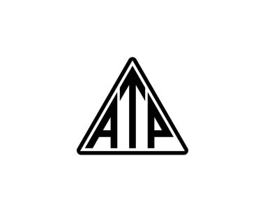 ATP logo tasarım vektör şablonu. ATP
