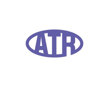 ATR logo tasarım vektör şablonu. ATR