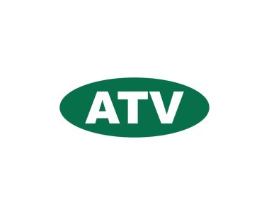 ATV logo tasarım vektör şablonu. ATV