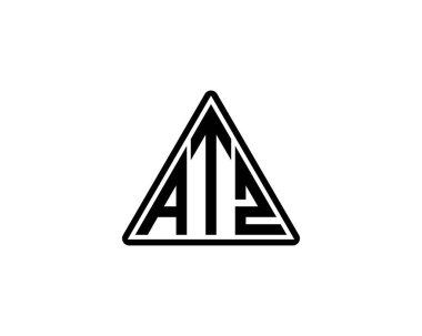 ATZ logo tasarım vektör şablonu. ATZ