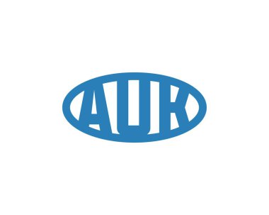 AUK logo tasarım vektör şablonu. AUK