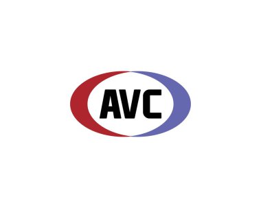 AVC Logo tasarım vektör şablonu. AVC