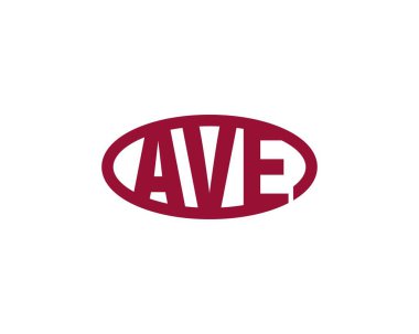 AVE logo tasarım vektör şablonu. AVE