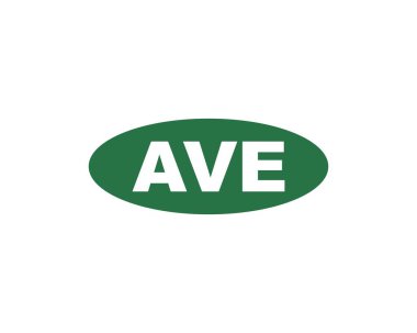 AVE logo tasarım vektör şablonu. AVE