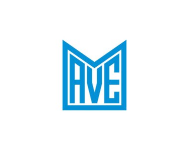AVE logo tasarım vektör şablonu. AVE