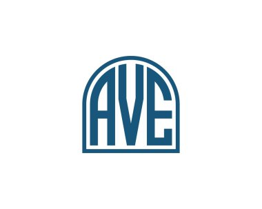 AVE logo tasarım vektör şablonu. AVE