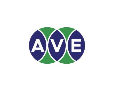 AVE logo tasarım vektör şablonu. AVE
