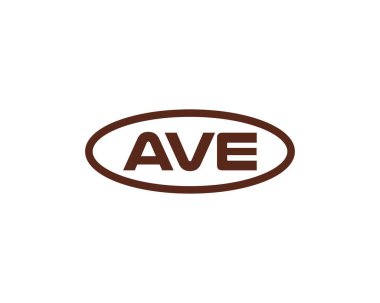 AVE logo tasarım vektör şablonu. AVE