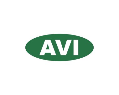 AVI logo tasarım vektör şablonu. AVI
