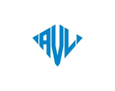 AVL logo tasarım vektör şablonu. AVL