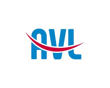 AVL logo tasarım vektör şablonu. AVL