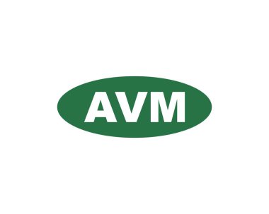 AVM logo tasarım vektör şablonu. AMV