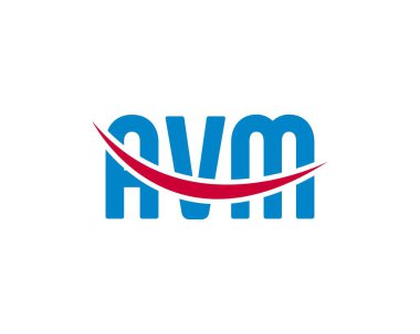 AVM logo tasarım vektör şablonu. AMV