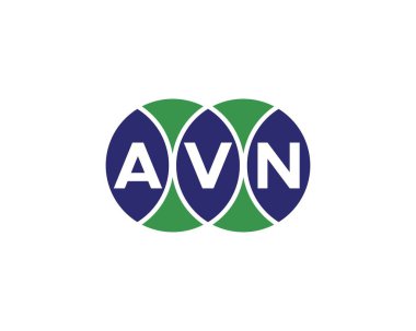 AVN logo tasarım vektör şablonu. AVN