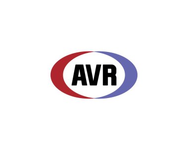 AVR logo tasarım vektör şablonu. AVR