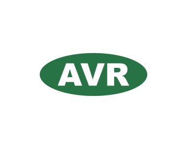 AVR logo tasarım vektör şablonu. AVR