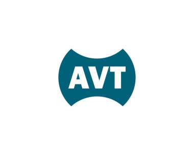 AVT logo tasarım vektör şablonu. AVT