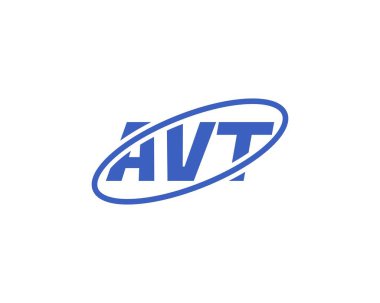 AVT logo tasarım vektör şablonu. AVT