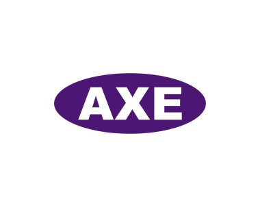 AXE logo tasarım vektör şablonu. AXE