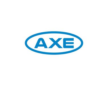 AXE logo tasarım vektör şablonu. AXE