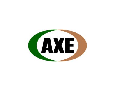AXE logo tasarım vektör şablonu. AXE