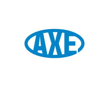 AXE logo tasarım vektör şablonu. AXE
